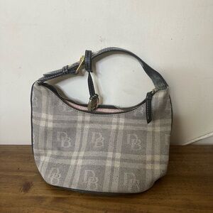 Dooney & Bourke Brown Signature Bucket Monogram Handbag Purse